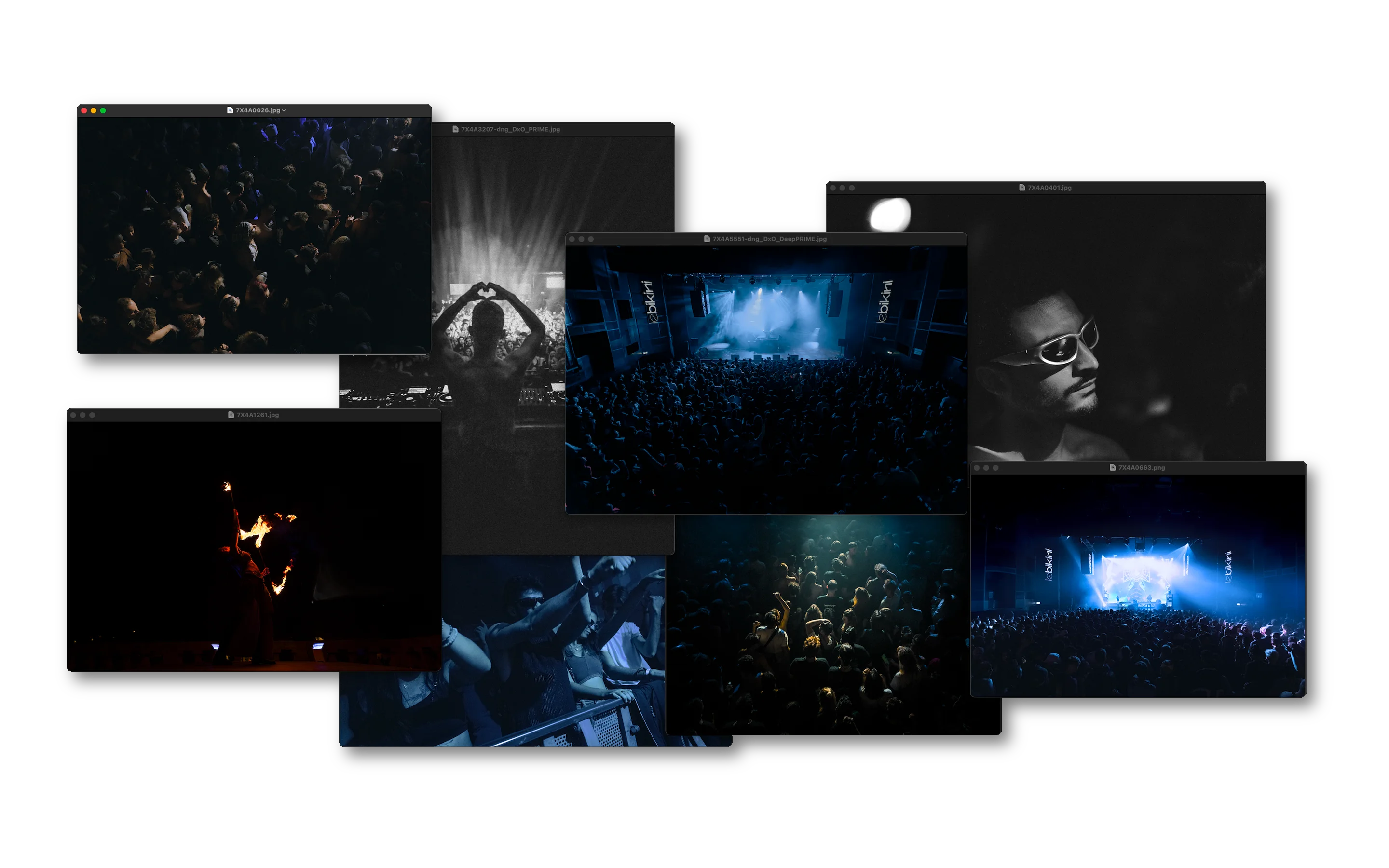 Quelques extraits des vidéos et photos réalisés