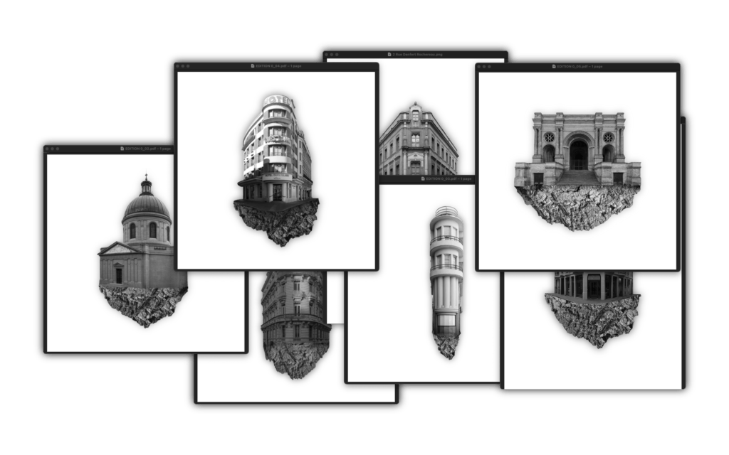 Photographie de monuments de Toulouse, la ville rose